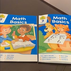 2 math books second grade